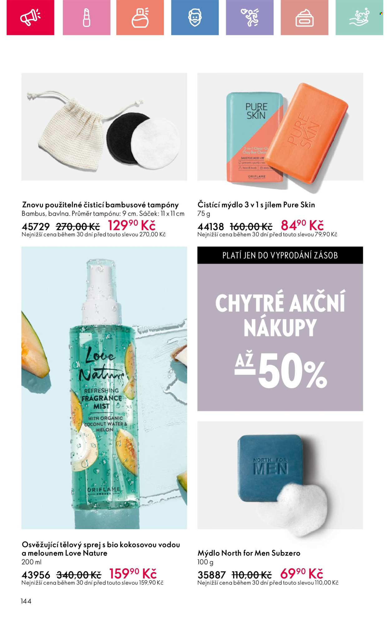Leták ORIFLAME - 4.5.2025 - 24.5.2025. Strana 1