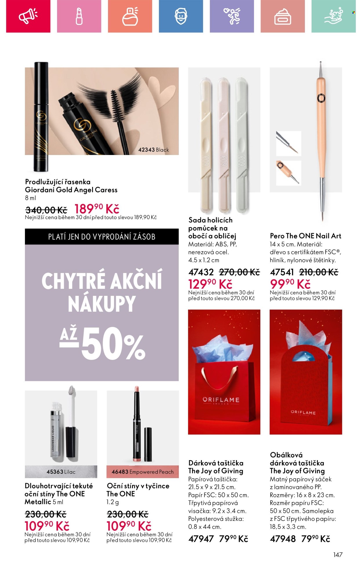 Leták ORIFLAME - 4.5.2025 - 24.5.2025. Strana 1