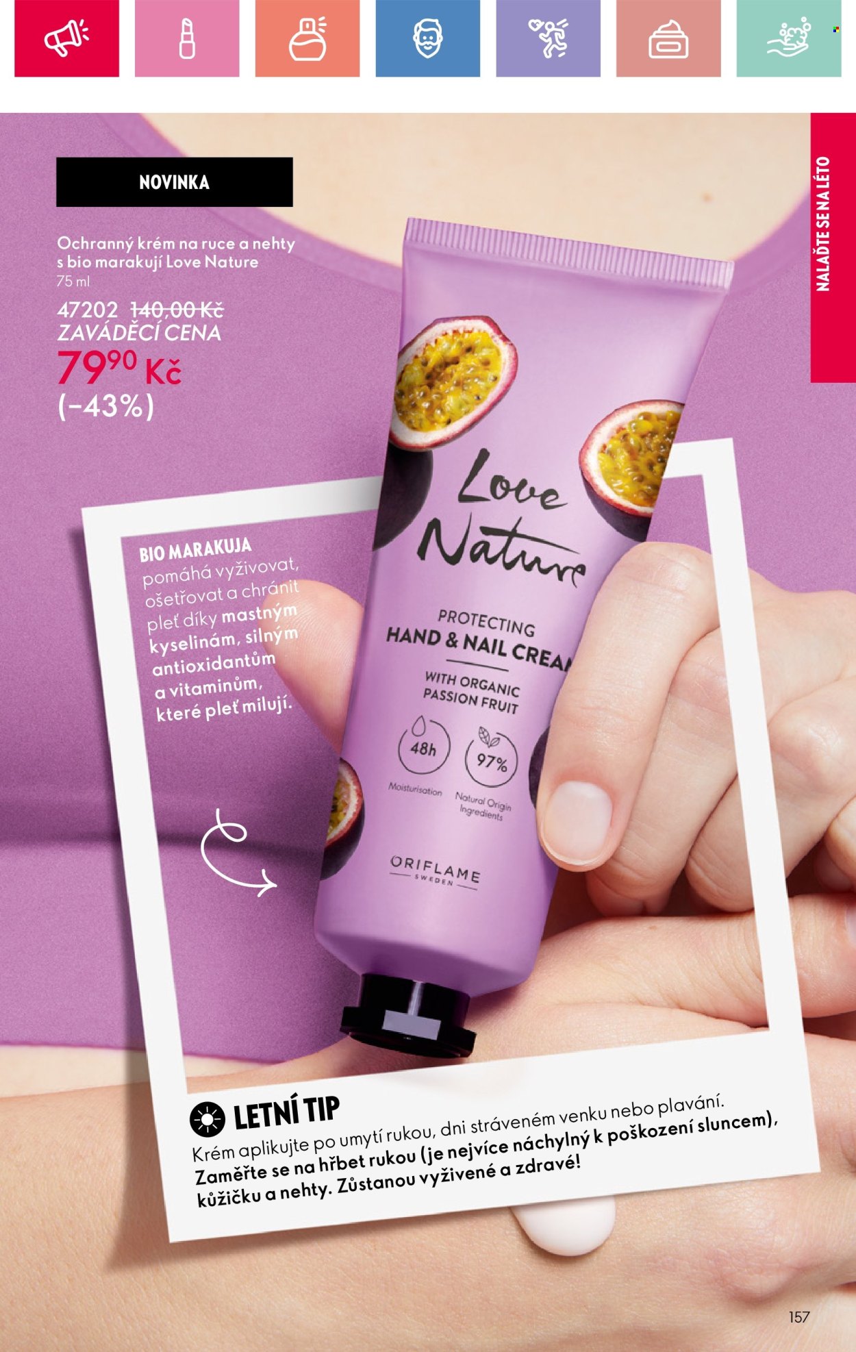Leták ORIFLAME - 4.5.2025 - 24.5.2025. Strana 1