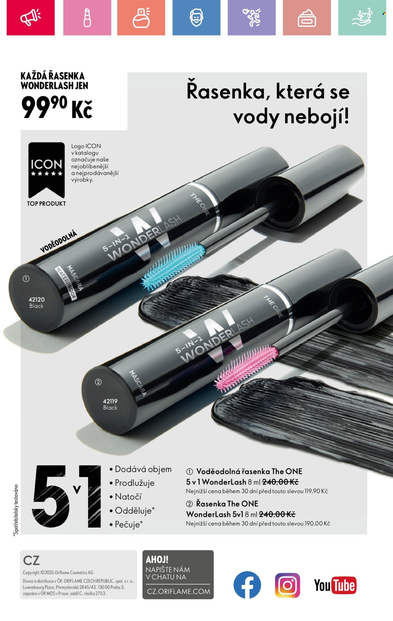 Leták ORIFLAME - 4.5.2025 - 24.5.2025. Strana 1