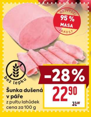 Šunka dušená v páře