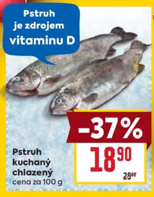 Pstruh kuchaný chlazený