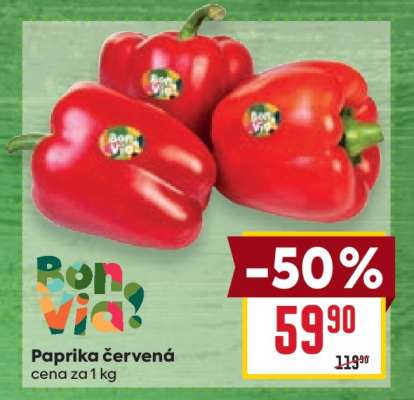 Paprika červená