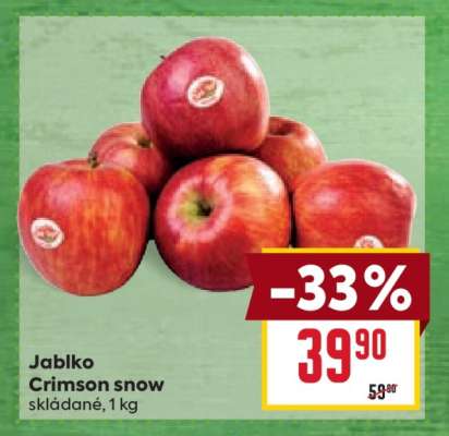 Jablko Crimson snow