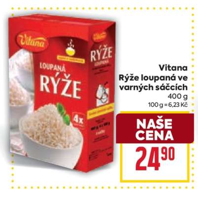 Vitana Rýže loupaná ve varných sáčcích