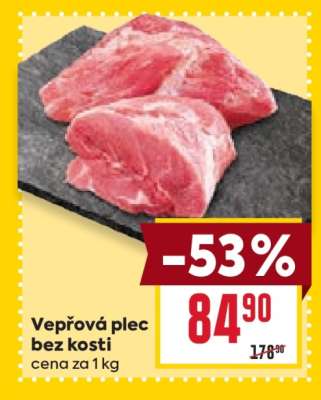 Vepřová plec bez kosti