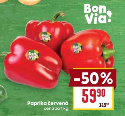 Paprika červená