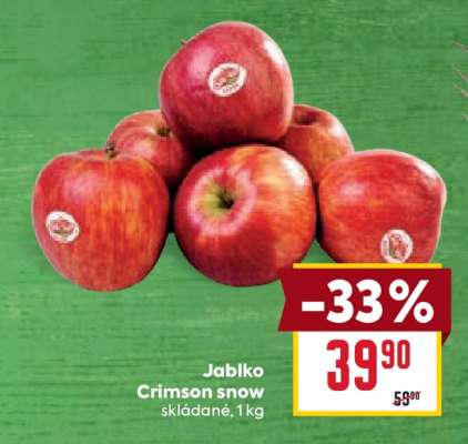 Jablko Crimson snow