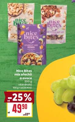 Nice Bites mix ořechů a ovoce