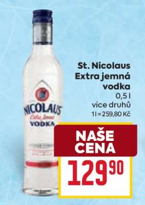 St. Nicolaus Extra jemná vodka