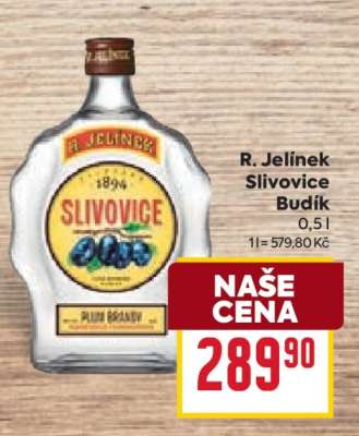 R. Jelínek Slivovice budík