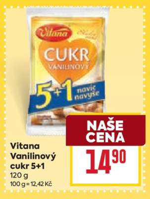 Vitana Vanilinový cukr 5+1