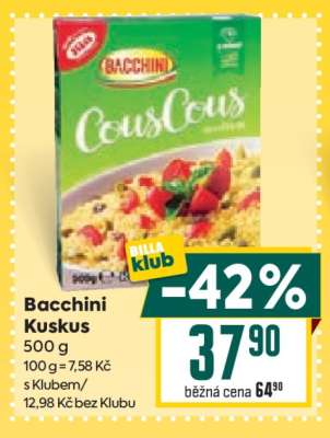 Bacchini Kuskus