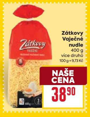 Zátkovy vaječné nudle