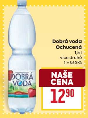 DOBRÁ VODA OCHUCENÁ