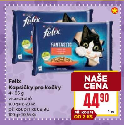 Felix kapsičky pro kočky