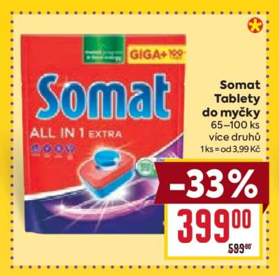 SOMAT TABLETY DO MYČKY