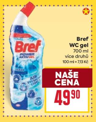 Bref WC gel