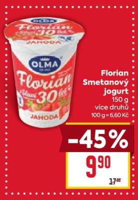 Florian Smetanový jogurt