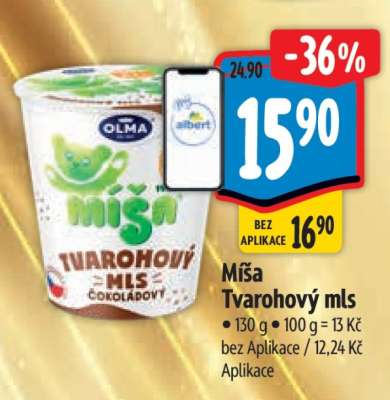 Míša Tvarohový mls