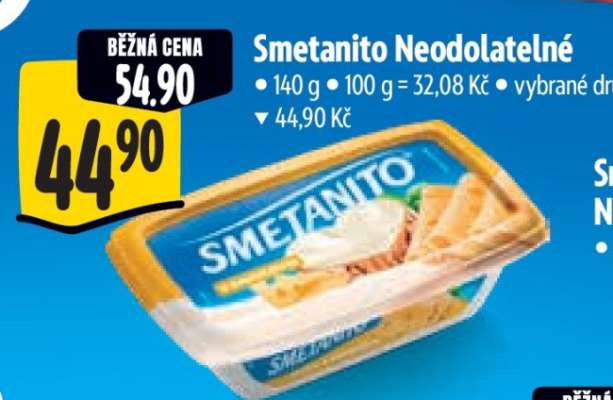 Smetanito neodolatelné