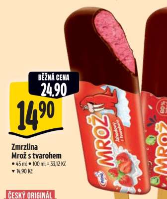 ZMRZLINA MROŽ s tvarohem