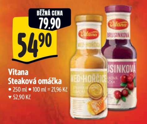 Vitana Steaková omáčka