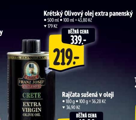 Krétský Olivový olej extra panenský