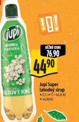 Jupí Super lahodný sirup