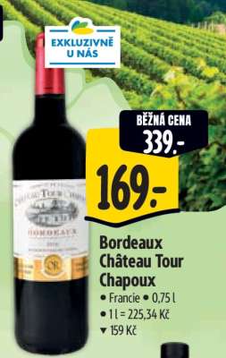 Bordeaux Château Tour Chapoux
