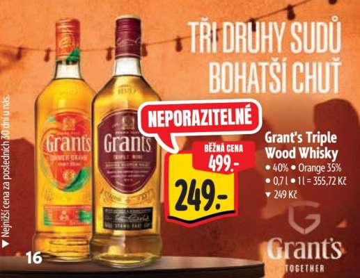 Grant’s Triple Wood Whisky