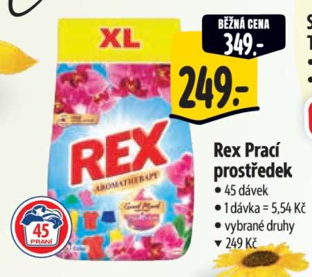 Rex prací prostředek