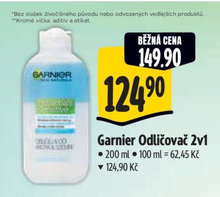 Garnier Odličovač 2v1