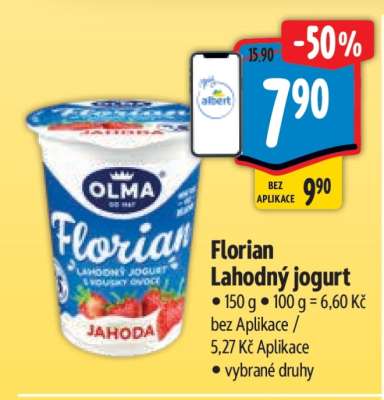 Florian lahodný jogurt