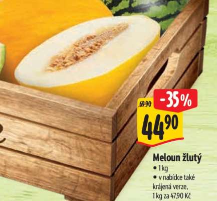 Meloun žlutý