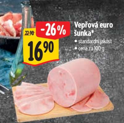 Vepřová euro šunka*