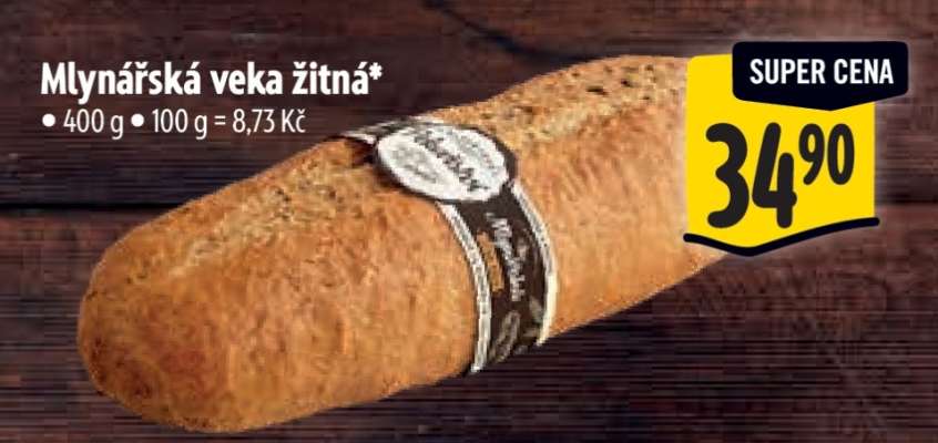 Mlynářská veka žitná
