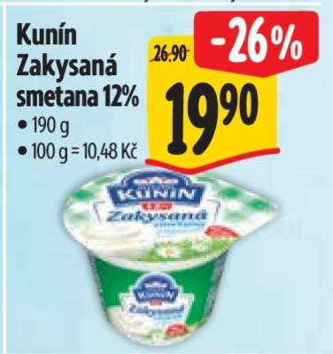 Kunín Zakysaná smetana 12