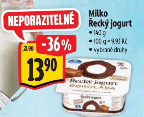 Milko Řecký jogurt