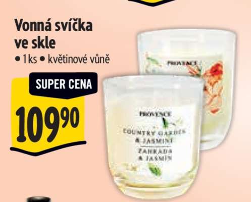 VONNÁ SVÍČKA VE SKLE*