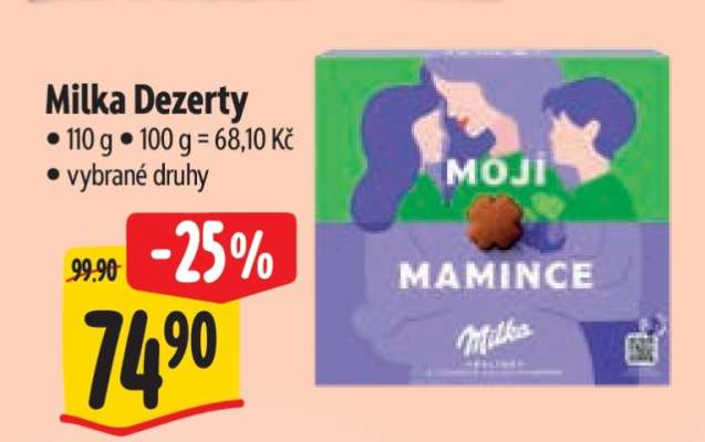Milka dezerty