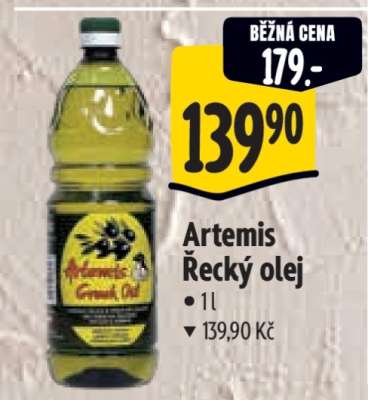 Artemis Řecký olej