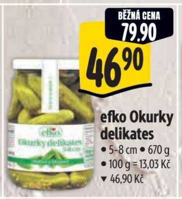 efko Okurky delikates
