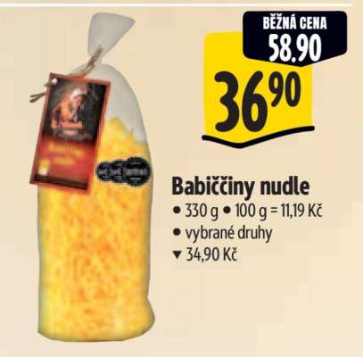 Babiččiny nudle