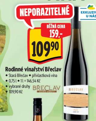 Rodinné vinařství Břeclav