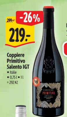 Coppiere Primitivo Salento IGT