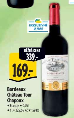 Bordeaux Château Tour Chapoux