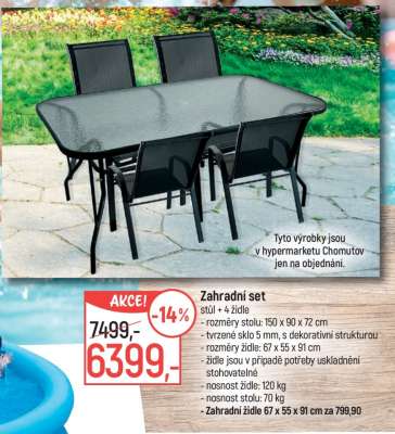 Zahradní set