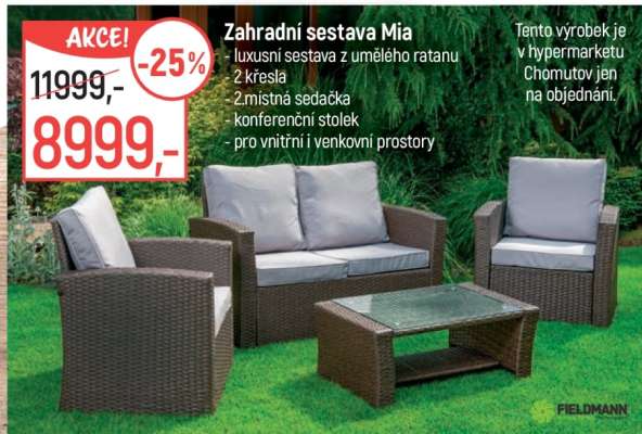 Zahradní sestava Mia