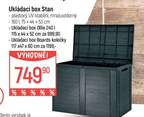 Ukládací box Stan